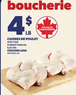 Provigo CUISSES DE POULET | CHICKEN LEGS offer
