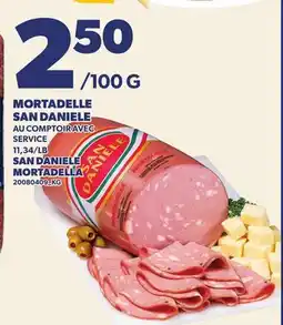 Provigo MORTADELLA SAN DANIELE | SAN DANIELE MORTADELLA offer