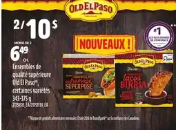 Provigo ENSEMBLES DE QUALITÉ SUPÉRIEURE OLD EL PASO offer