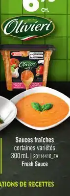 Provigo SAUCES FRAÎCHES | FRESH SAUCE offer