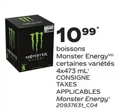 Provigo BOISSONS MONSTER ENERGY | MONSTER ENERGY , 4x473 mL† offer