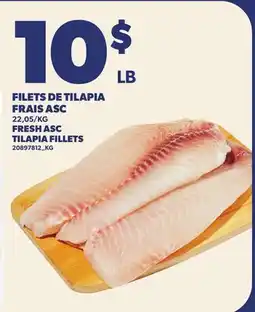 Provigo FRESH ASC TILAPIA FILLETS | FRESH ASC TILAPIA FILLETS offer