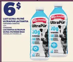 Provigo LAIT ULTRA-FILTRÉ ULTRAPUR LACTANTIA | LACTANTIA ULTRAPUR ULTRA-FILTERED MILK offer