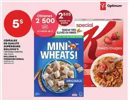 Provigo CÉRÉALES DE QUALITÉ SUPÉRIEURE KELLOGG'S | KELLOGG'S PREMIUM CEREAL offer