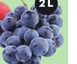 Giant Tiger 2 L blue grapes offer