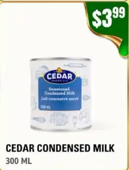 Atiya's Fresh Farm Cedar Condensed Milk offer
