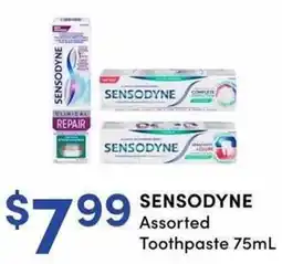 Apple Drugs Sensodyne assorted toothpaste offer