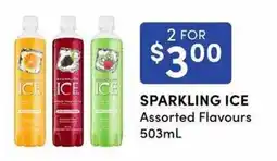 Apple Drugs Sparkling Ice Assorted Flavours offer