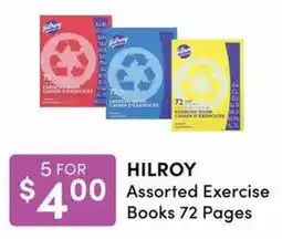 Apple Drugs Hilroy assorted exercise books offer