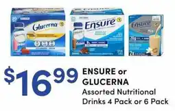Apple Drugs Ensure or Glucerna Assorted Nutritional Drinks offer