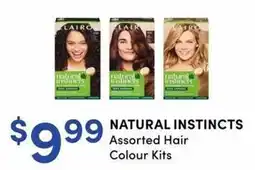 Apple Drugs Clairol natural instincts Assorted Hair Colour Kits offer