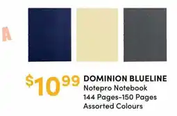 Apple Drugs Dominion blueline notepro notebook offer