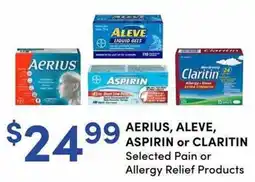 Apple Drugs Aerius, Aleve, Aspirin or Claritin offer