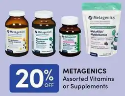 Apple Drugs Metagenics Assorted Vitamins or Supplements offer