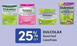 Apple Drugs Dulcolax assorted laxatives offer