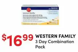 Apple Drugs Western Family 3 Day Combination Pack offer