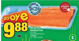 Super C FILET DE TRUITE STEELHEAD FRAIS offer