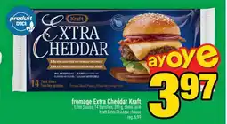 Super C FROMAGE EXTRA CHEDDAR KRAFT offer
