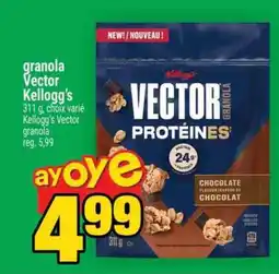 Super C granola Vector Kellogg's offer