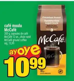 Super C café moulu McCafé offer