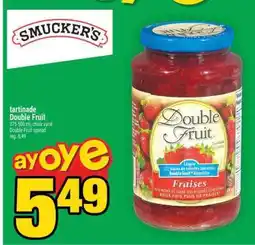 Super C TARTINADE DOUBLE FRUIT offer