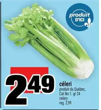 Super C CÉLERI offer