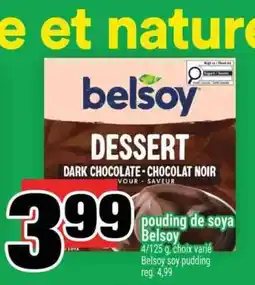 Super C POUDING DE SOYA BELSOY offer