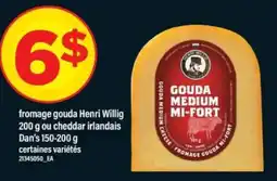 Maxi fromage gouda Henri Willig offer