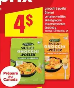 Maxi gnocchi à poêler Olivieri offer