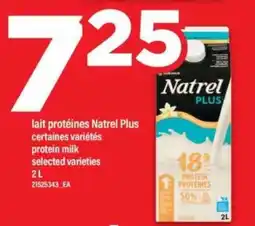 Maxi lait protéines Natrel Plus offer