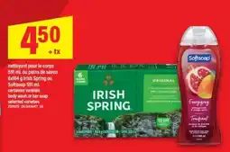 Maxi Irish Spring ou Softsoap offer