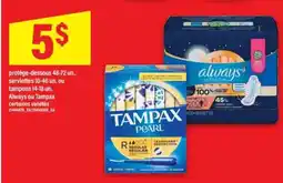 Maxi Always ou Tampax offer