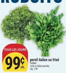Marché Adonis PERSIL ITALIEN OU FRISÉ | CURLY OR ITALIAN PARSLEY offer