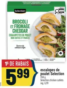 Marché Adonis ESCALOPES DE POULET SELECTION | SELECTION CHICKEN CUTLETS offer