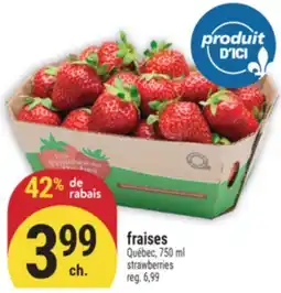 Marché Adonis FRAISES | STRAWBERRIES offer