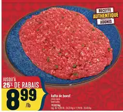 Marché Adonis KAFTA DE BŒUF | BEEF KAFTA offer