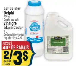 Marché Adonis SEL DE MER DELPHI | DELPHIG SEA SALT offer