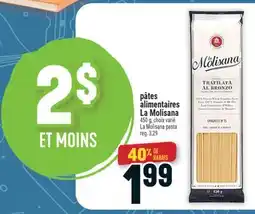 Marché Adonis PÂTES ALIMENTAIRES LA MOLISANA | LA MOLISANA PASTA offer