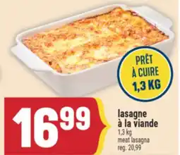 Marché Adonis LASAGNE À LA VIANDE | MEAT LASAGNA offer