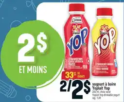 Marché Adonis YOGOURT À BOIRE YOPLAIT YOP | YOPLAIT YOP DRINKABLE YOGURT offer