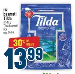 Marché Adonis RIZ BASMATI TILDA | TILDA BASMATI RICE offer