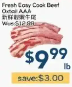 Oceans Fresh Food Market Fresh Easy Cook Beef Oxtail AAA offer