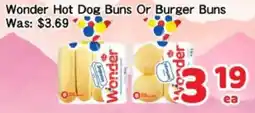 Oceans Fresh Food Market Wonder hot dog buns or burger buns offer