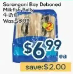 Oceans Fresh Food Market Sarangani Bay deboned milkfish belly offer