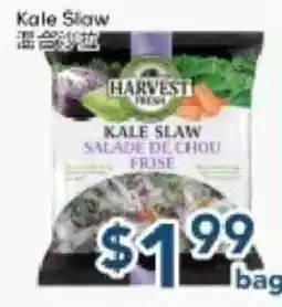Oceans Fresh Food Market Harvest Fresh kale slaw offer