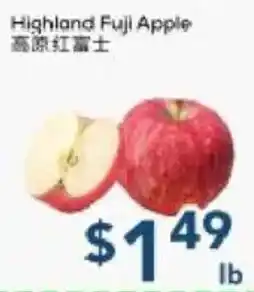 Oceans Fresh Food Market Highland Fuji Apple offer