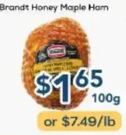 Oceans Fresh Food Market Brandt honey maple ham offer