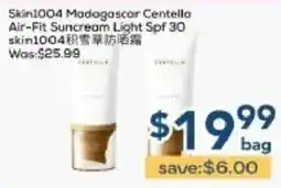 Oceans Fresh Food Market Skin1004 madagascar centella air-fit sunscreen light spf 30 offer