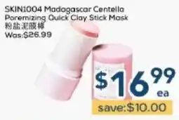 Oceans Fresh Food Market Skin1004 Madagascar Centella Poremizing Quick Clay Stick Mask offer