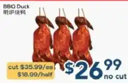 Oceans Fresh Food Market BBQ Duck offer
